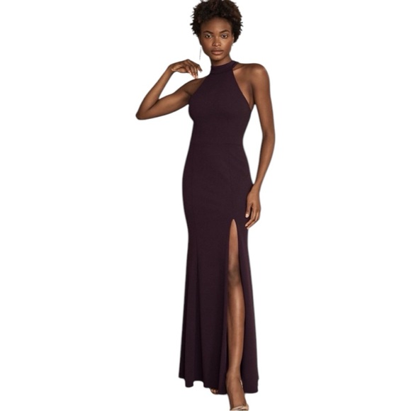 NWT BHLDN Montreal Dress Dark Purple 20 - Picture 1 of 8
